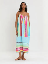 Load image into Gallery viewer, Nia Slip Dress in Beali Festival
