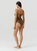 Mauritius Cheetah Over The Shoulder Swimsuit