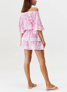 Micha Exotica Off The Shoulder Dress