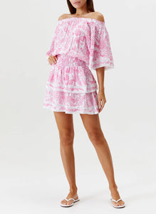 Micha Exotica Off The Shoulder Dress