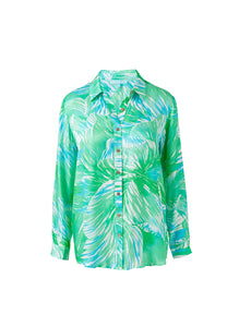 Millie Rainforest Button Down Shirt