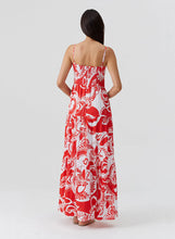 Load image into Gallery viewer, Paola Floral U Trim Dress
