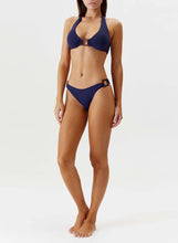 Load image into Gallery viewer, Paris Navy Rectangle Trim Bikini
