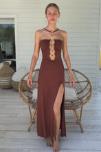 Load and play video in Gallery viewer, Velvet Shores Halter Ring Long Dress
