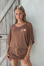 Load and play video in Gallery viewer, Cosita Buena South Beach Dress - Chocolate Shimmer
