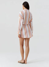 Load image into Gallery viewer, SARA SUNSET STRIPE DRESS
