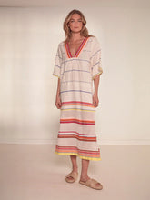 Load image into Gallery viewer, Edna V Neck Kaftan / Dress
