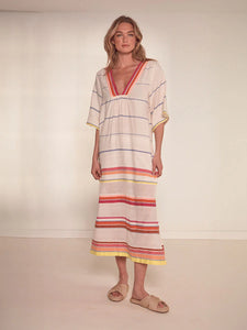 Edna V Neck Kaftan / Dress