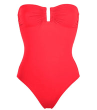 Load image into Gallery viewer, Cassiopée Brugnon Bandeau Swimsuit

