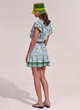Load image into Gallery viewer, Camilla Green Mid 70s Garden Mini Dress
