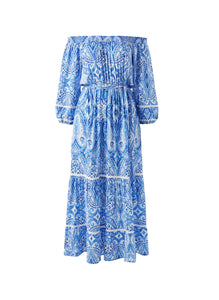 Eclipse Aztec Blue Dress