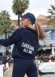 Unisex Savasana All Day Zip Front Sweater