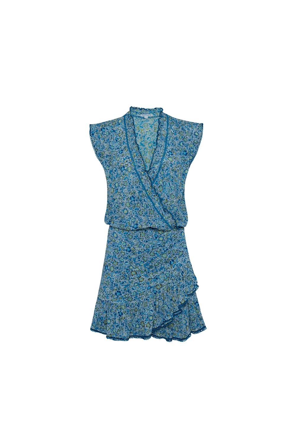 Estelle Blue Mayflower Mini Dress
