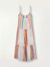 Load image into Gallery viewer, Bekah Tutti Frutti Midi Cascade Dress
