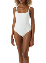 Load image into Gallery viewer, Tosca White Ridges Swimsuit
