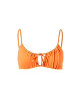 Load image into Gallery viewer, Egypt Orange Tie-Front Bikini
