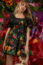 Load image into Gallery viewer, Giulia Short Dress In Black Bonita Paradise
