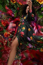 Load image into Gallery viewer, Lotus Black Bonita Paradise Long Dress
